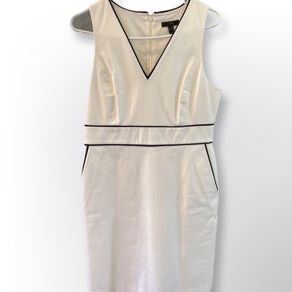 j crew cotton sheath